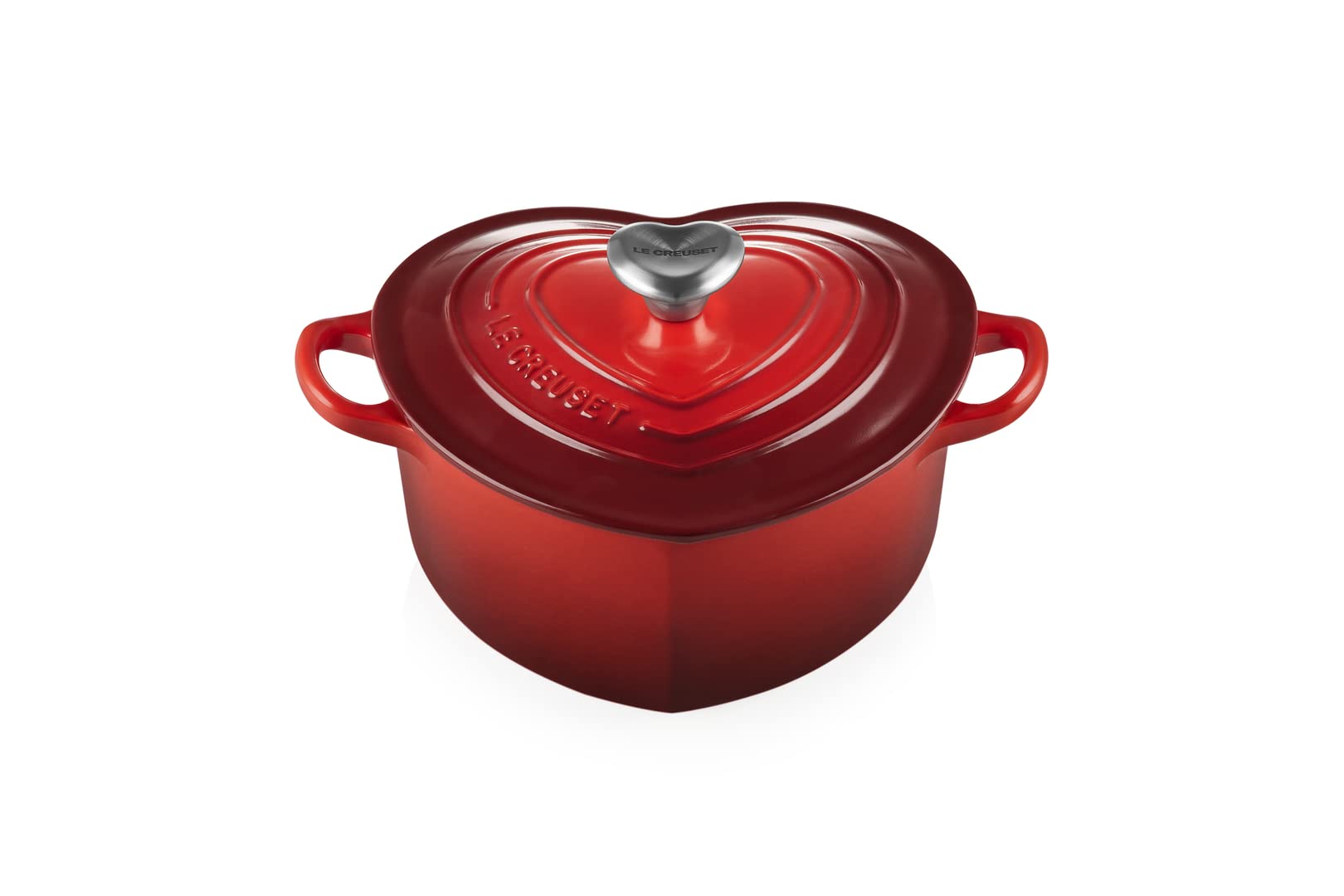 Le Creuset Enamelled Cast Iron Heart Casserole With Heart Shaped